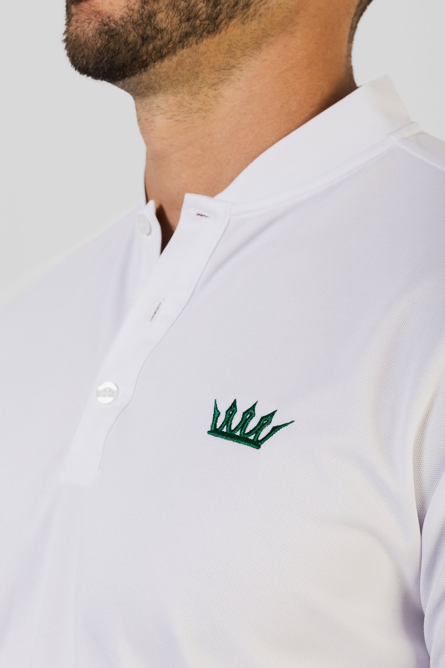 Modern White Polo